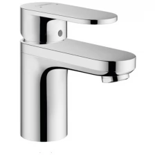 Смеситель для раковины 70, со сливным гарнитуром, цинк Hansgrohe Vernis Blend 71570000, хром